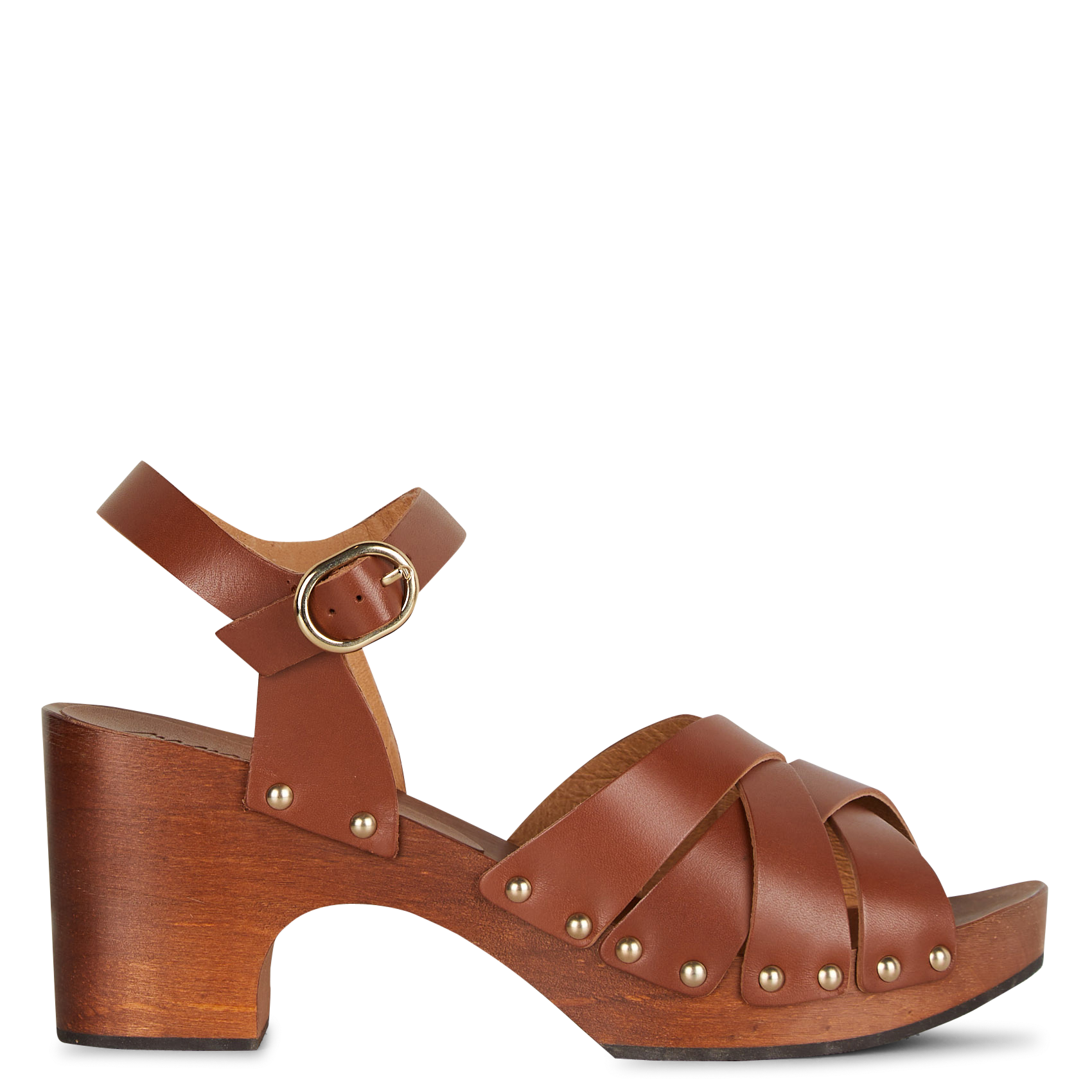 Clog sandals MAISON 123 Brown