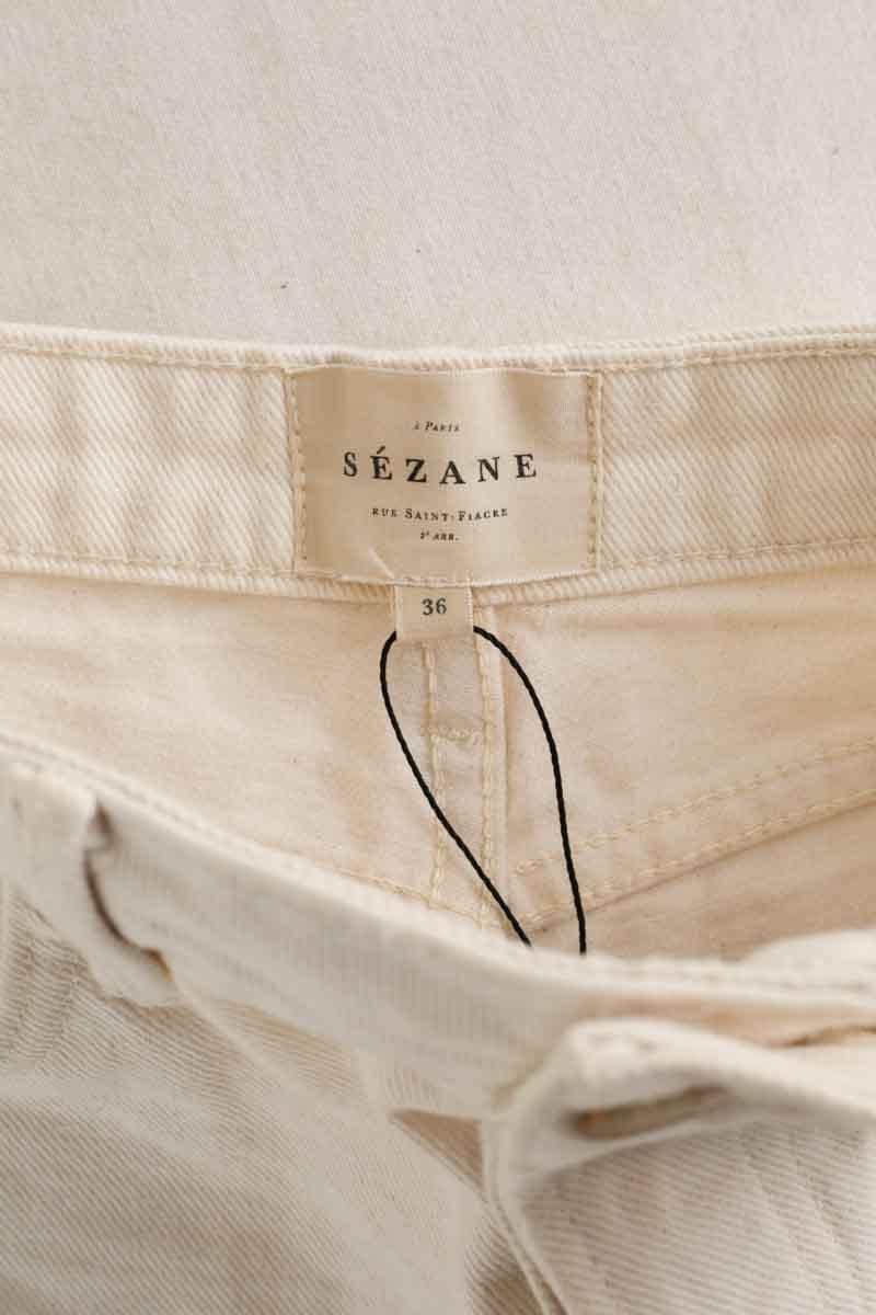 Mini short SEZANE - Seconde main Blanc