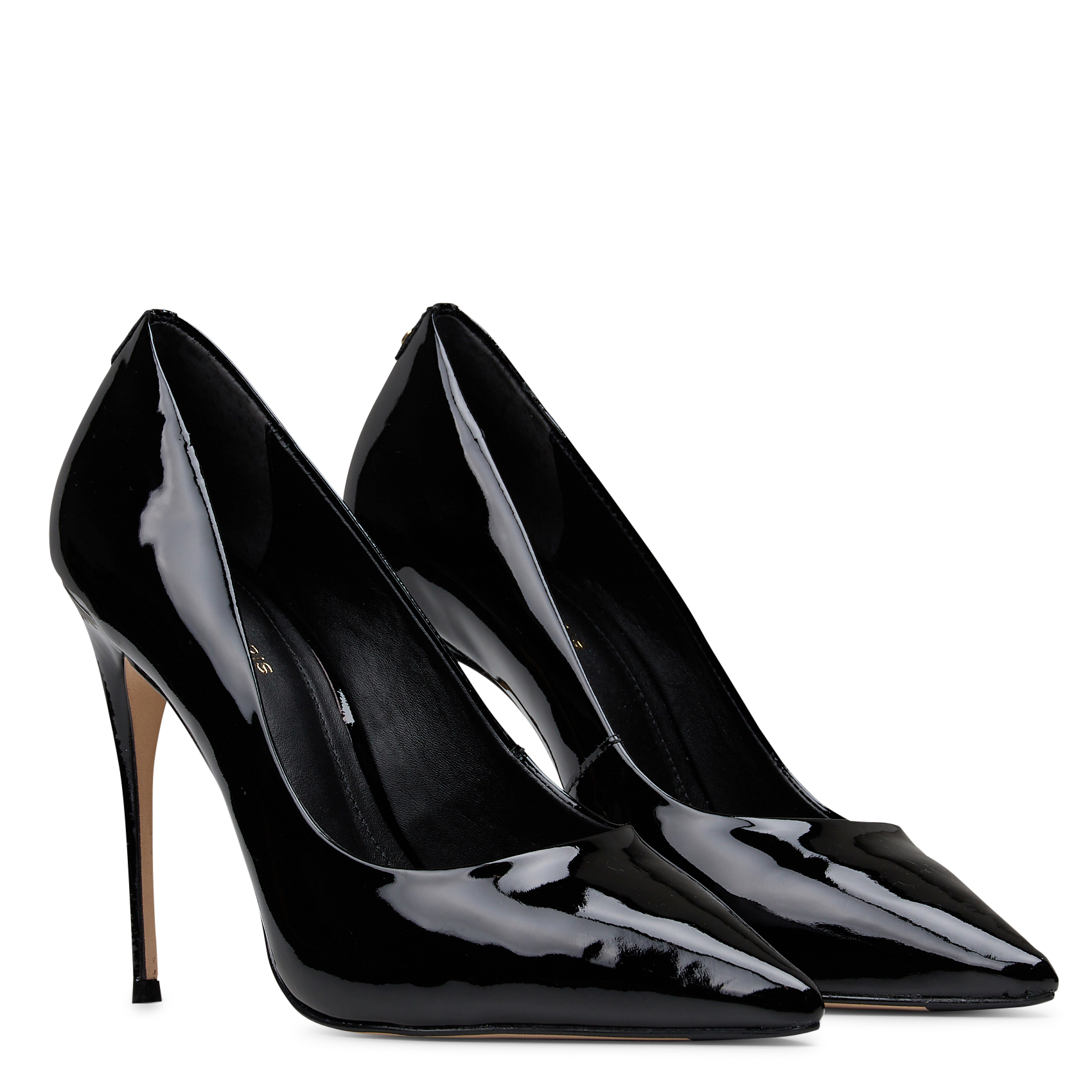 Camelia patent leather high heels  COSMOPARIS Black