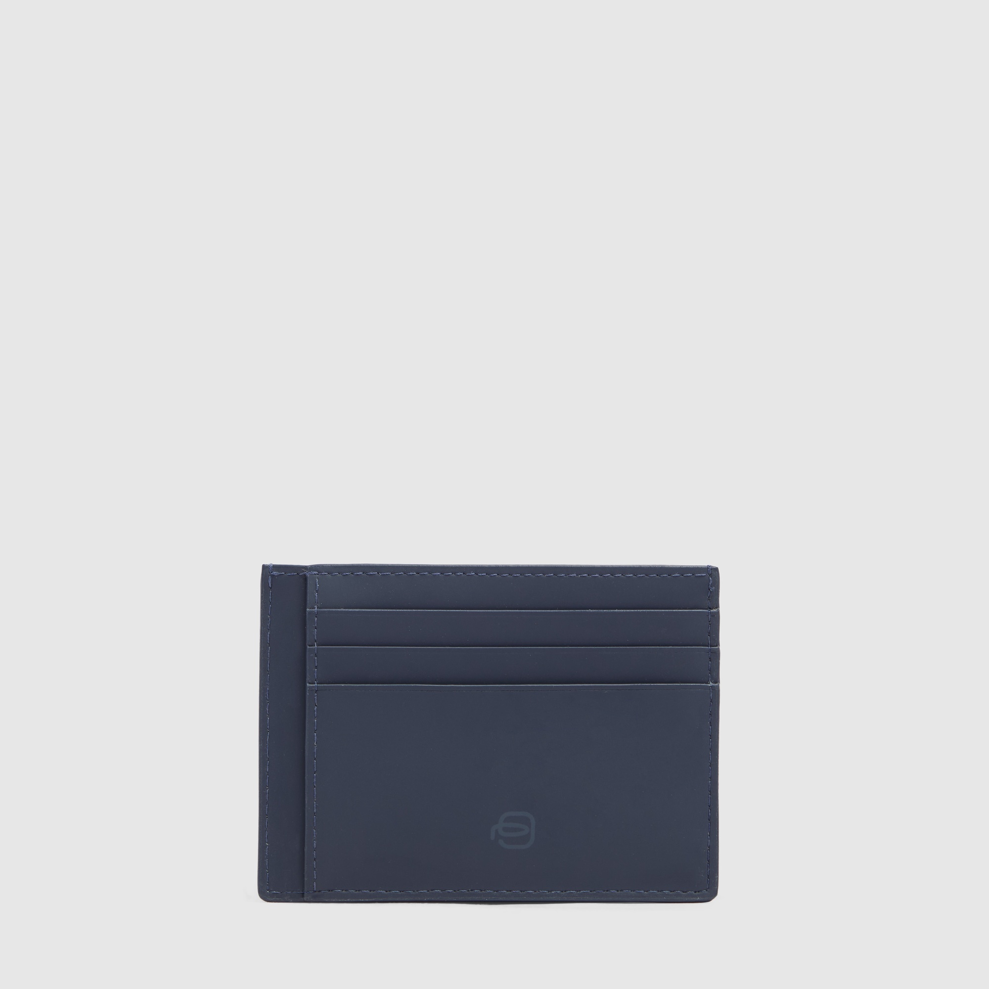 Slim men's credit card holder PIQUADRO Blue