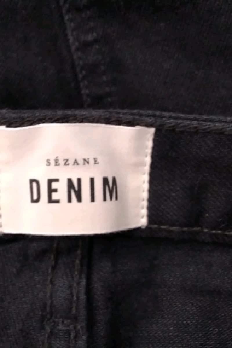 - Straight-leg jeans
- 5 pockets
- Straight cut
- Faded effect SEZANE - Seconde main Black