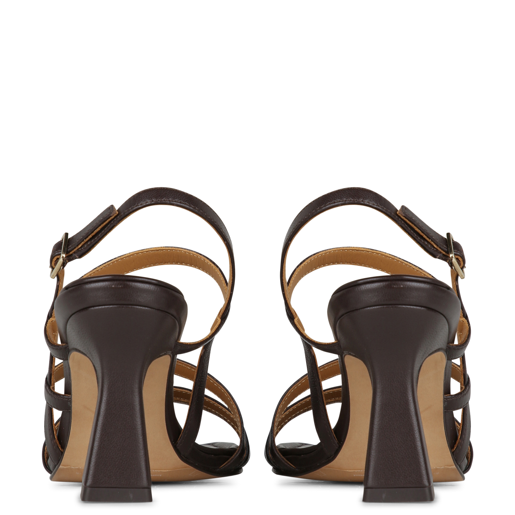 Alice - Ledersandalen mit Absatz BOBBIES Braun