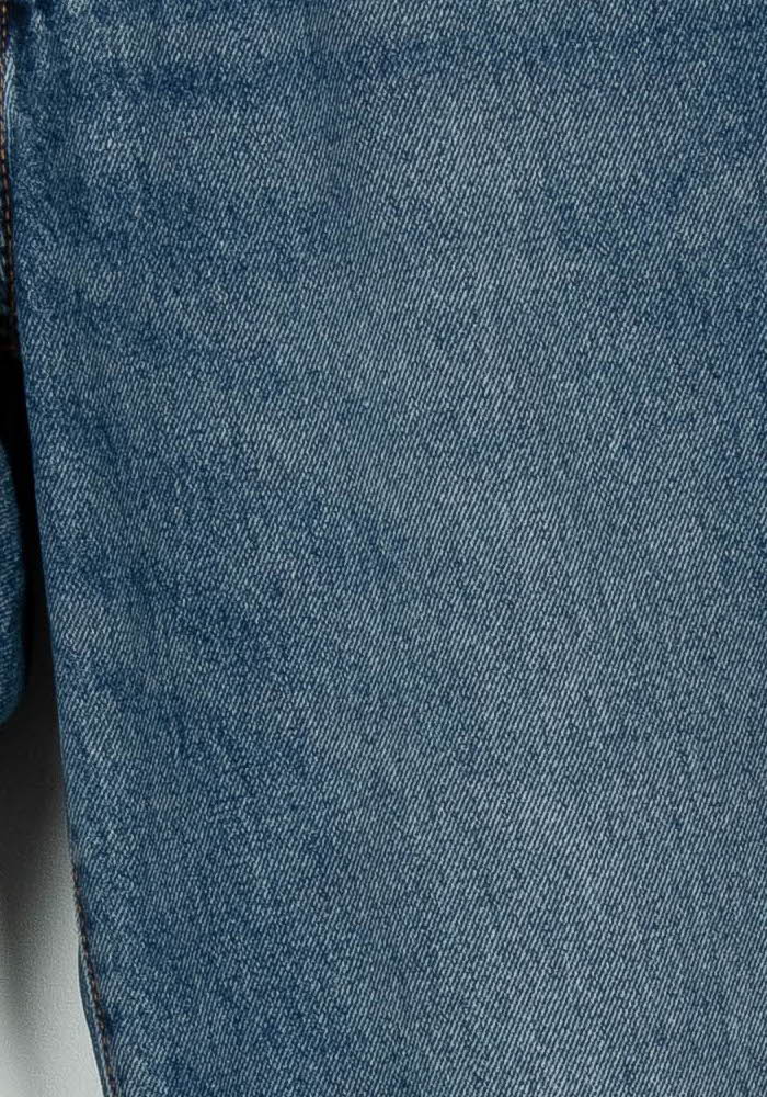 Cropped slim jeans with studs LEVI'S - Seconde main Blue