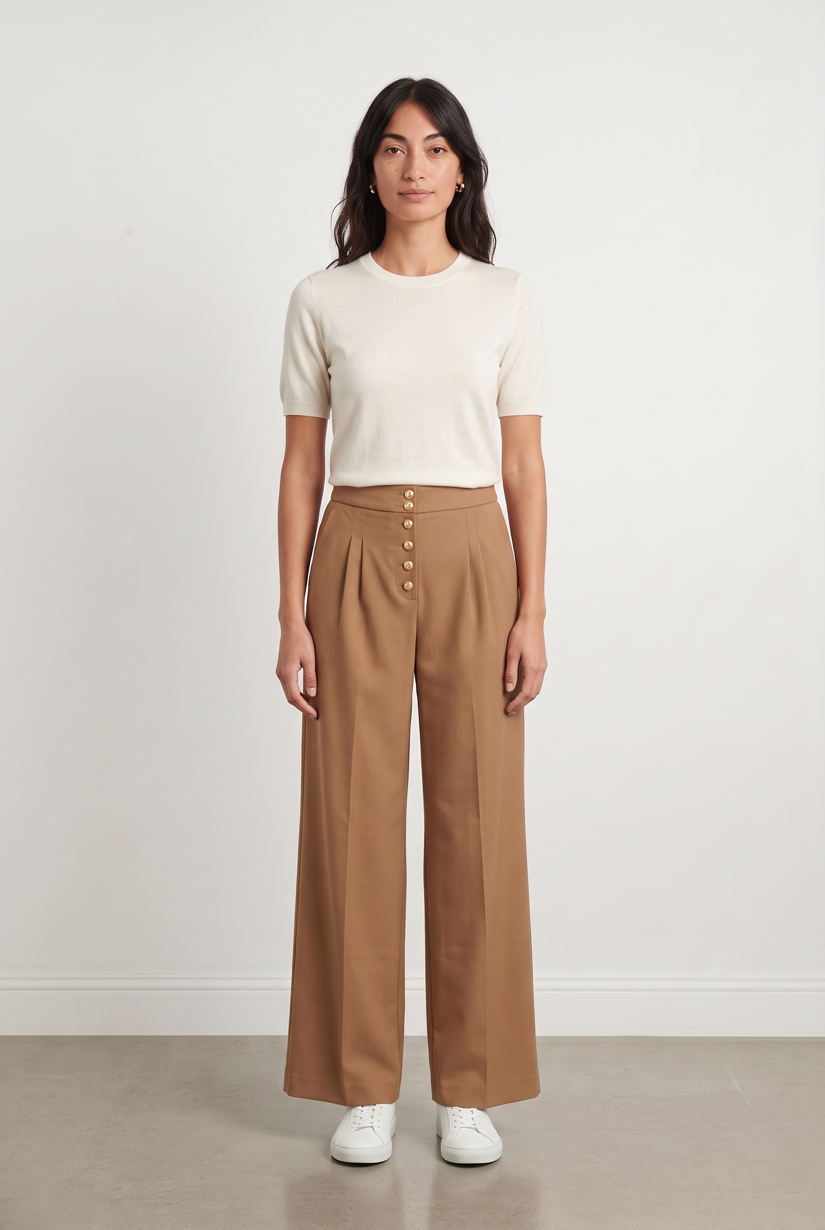 Pantalon SEZANE - Seconde main Marron