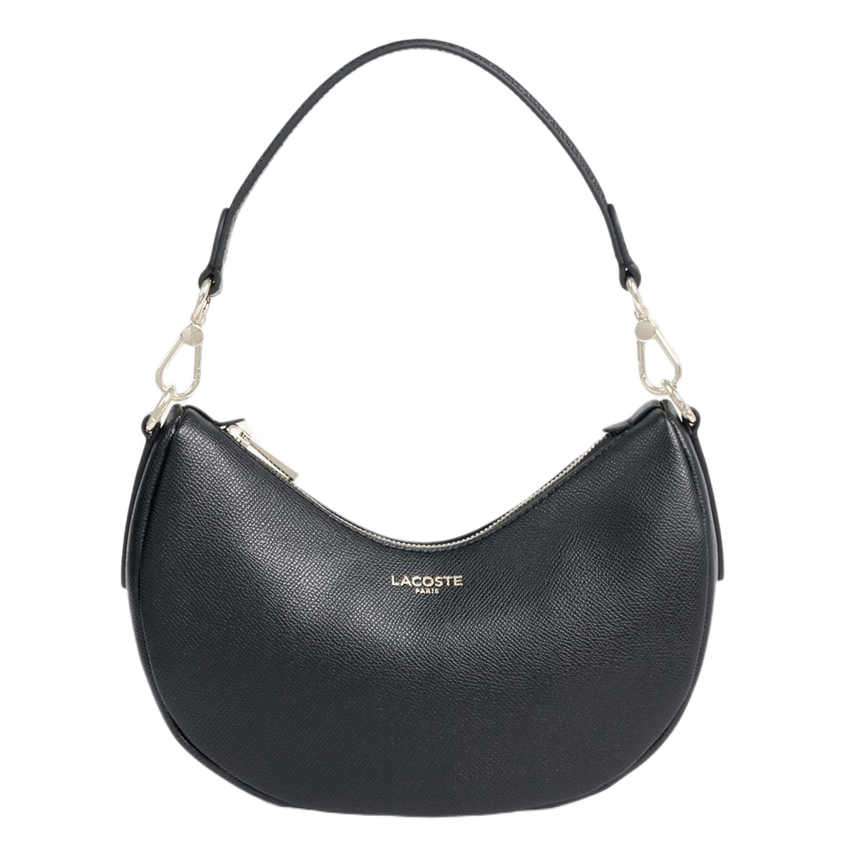 Mondtasche Champs-Élysées aus Leder LACOSTE Schwarz
