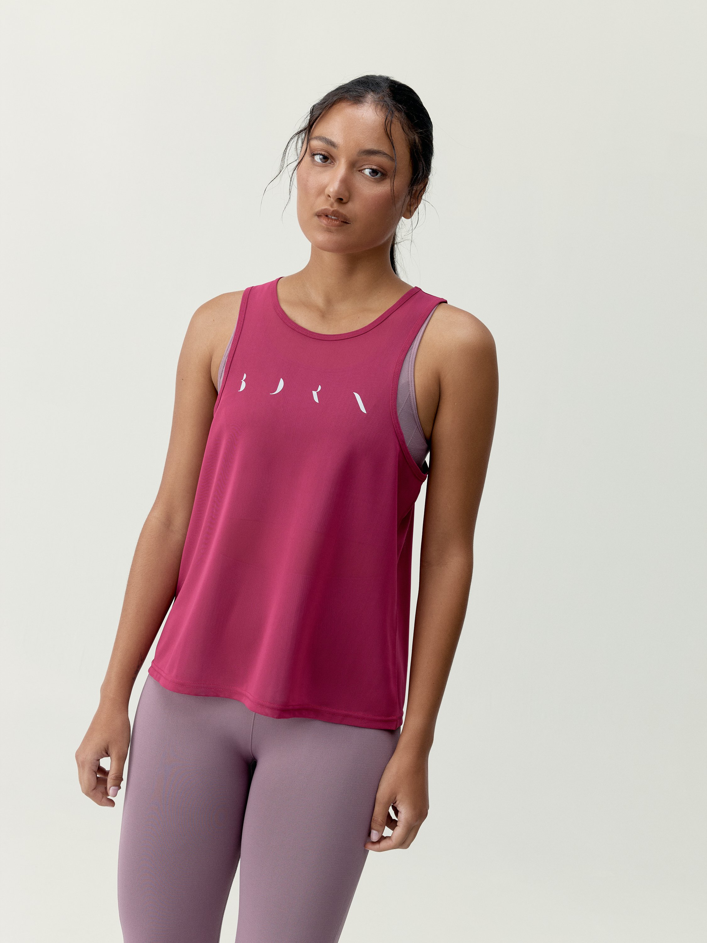 Transparent tank top | Red BORN Women