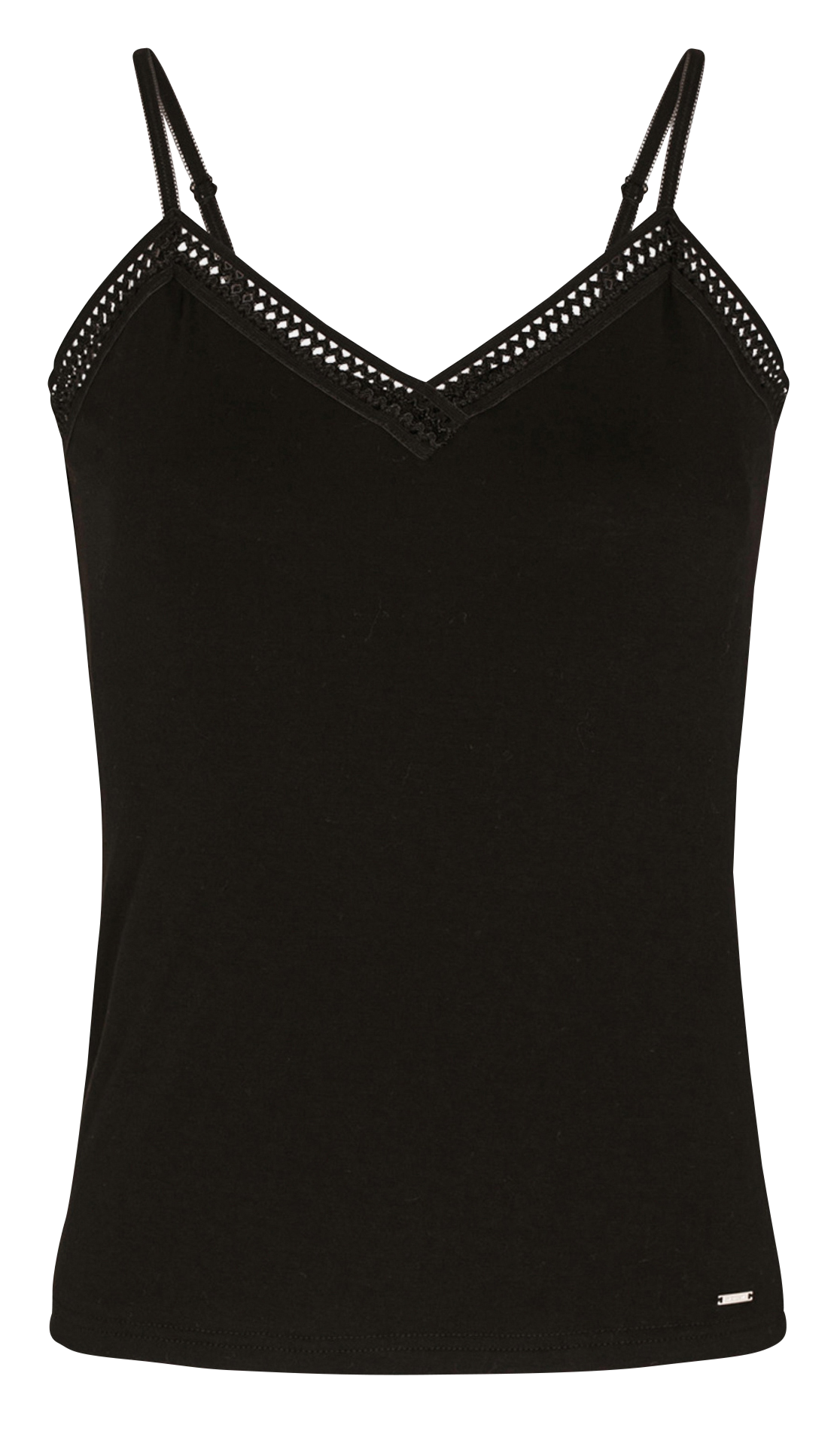 V-neck tank top MORGAN Black