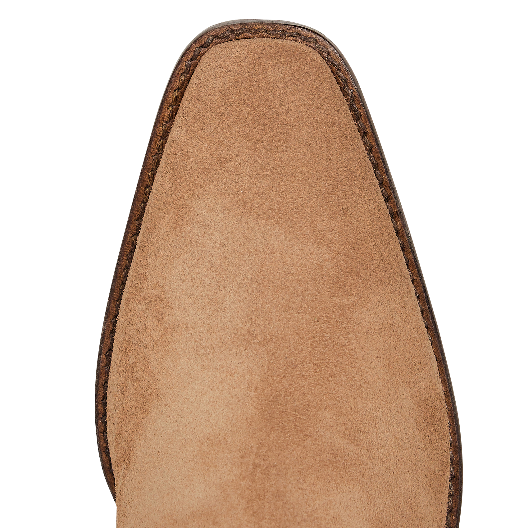 Low Suede Cowboy Boots With Medium Heel Taupe Jonak Women Place des