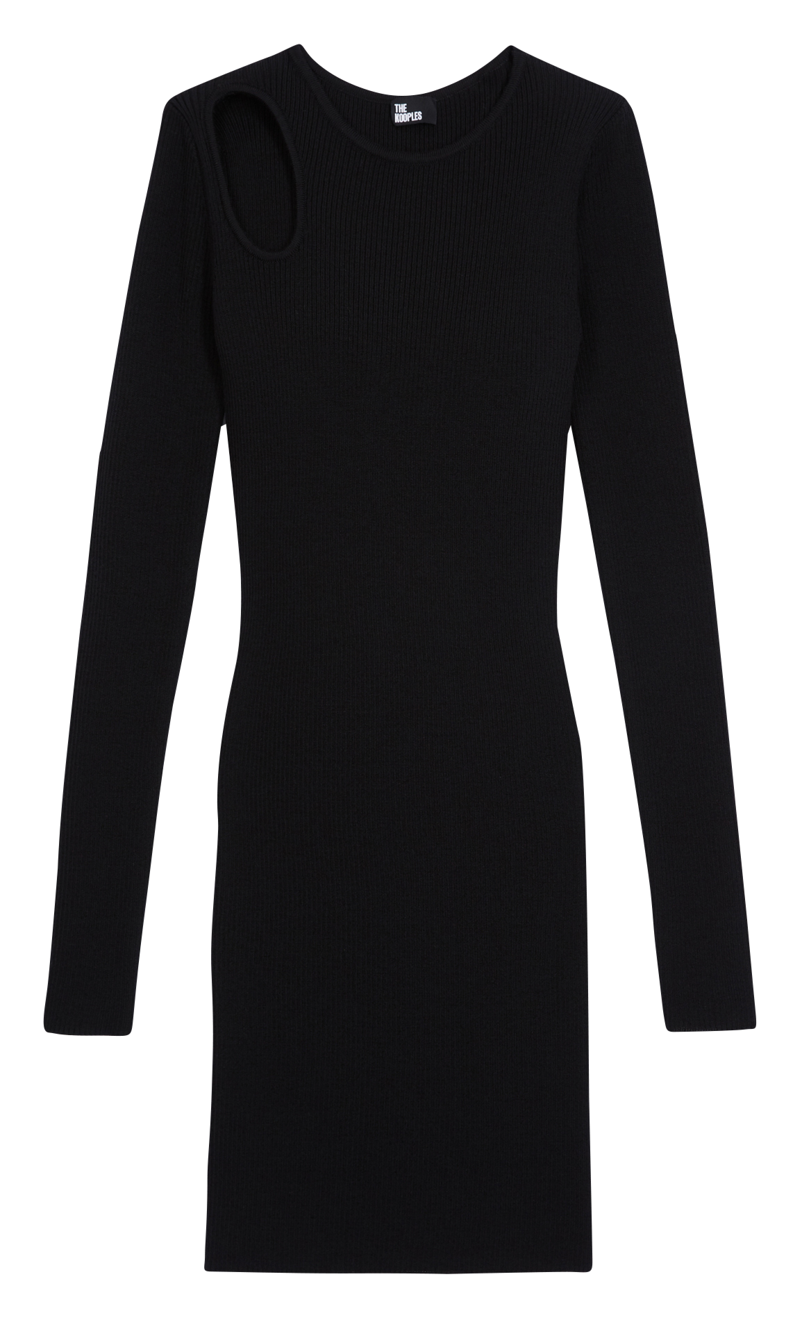 Robe courte en laine THE KOOPLES Noir