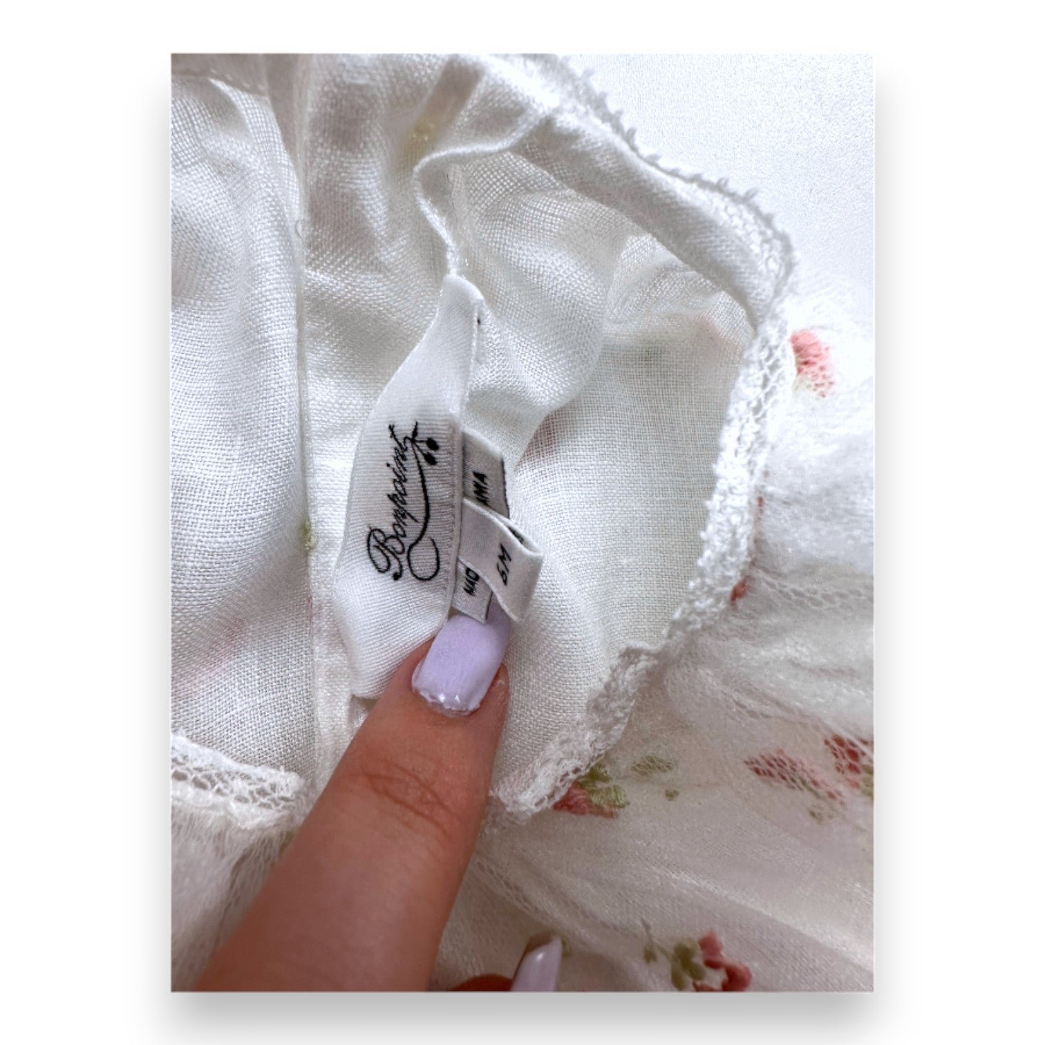 White baby dress - 6 months BONPOINT - Seconde Main White