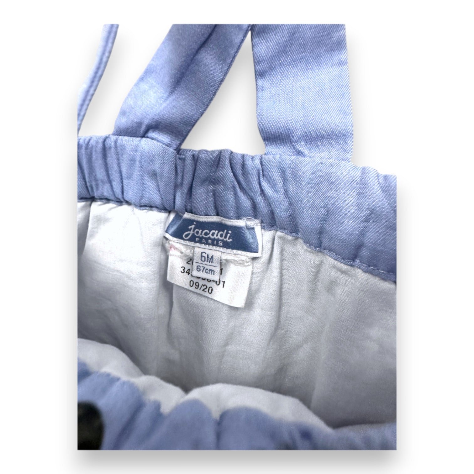 Blue Baby Jumpsuit - 6 months JACADI - Seconde Main Blue