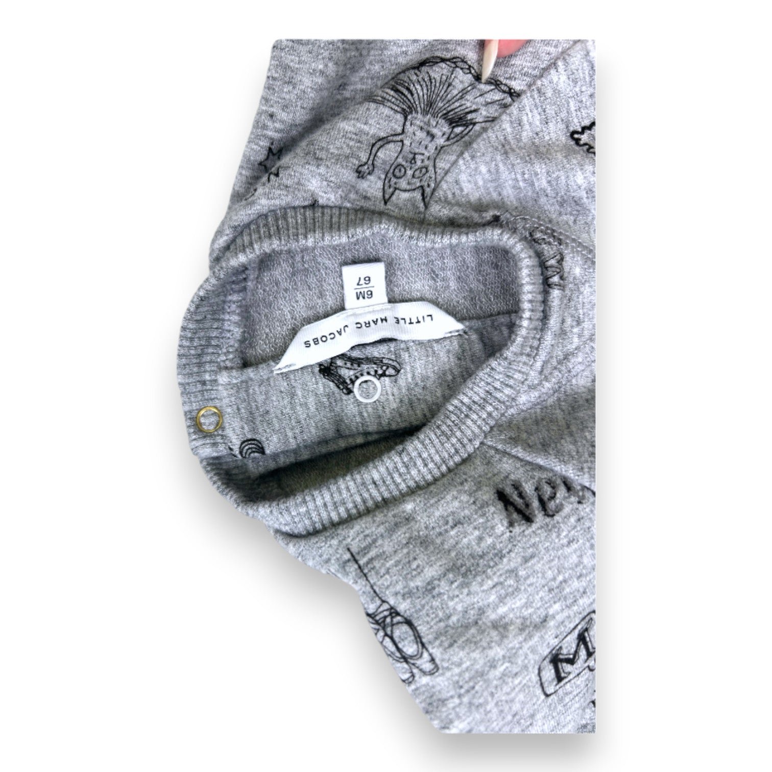 Gray baby dress - 6 months MARC JACOBS - Seconde Main Grey