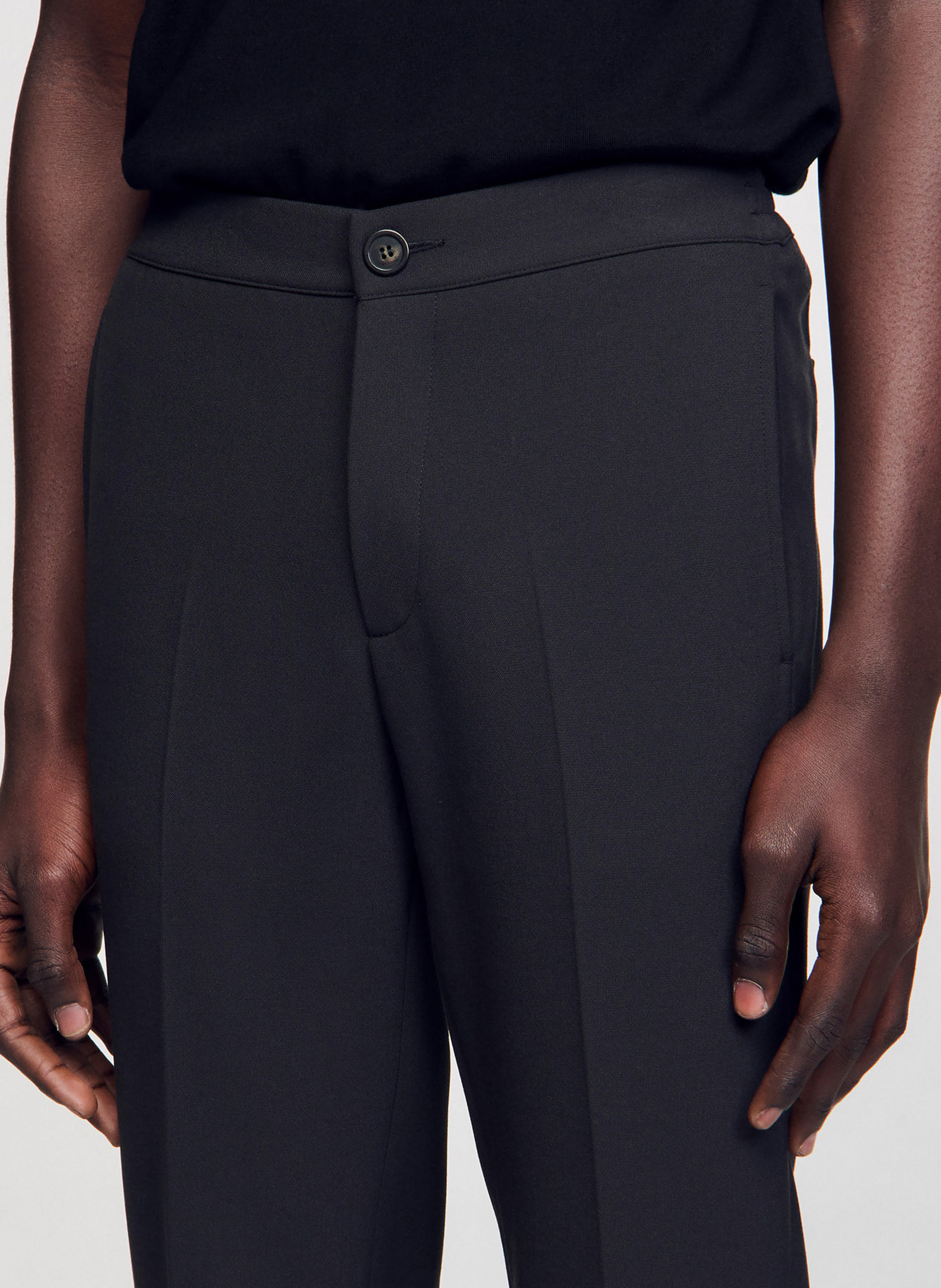 Straight-leg pants SANDRO Grey