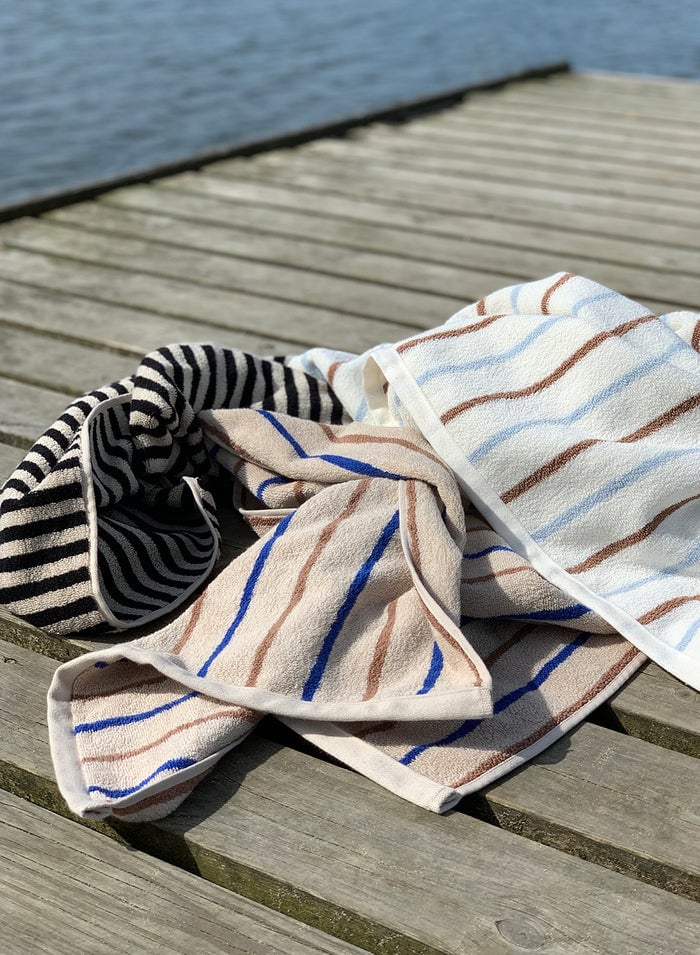 Organic cotton towel OYOY LIVING DESIGN Blue