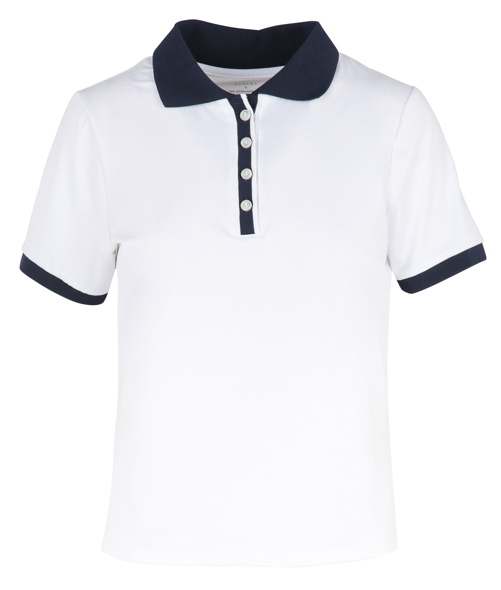 Top with polo shirt collar VARLEY Multicolored