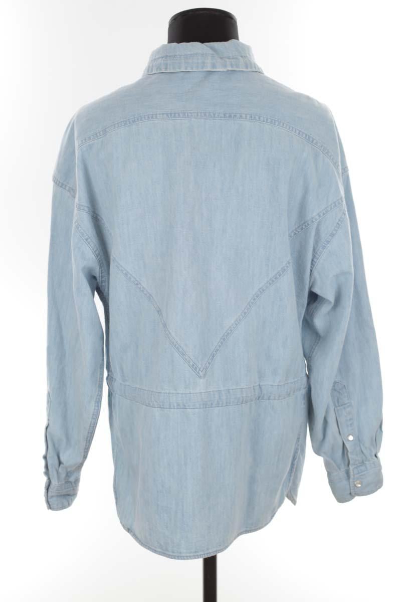 Chemise en coton ISABEL MARANT ÉTOILE - SECONDE MAIN Bleu