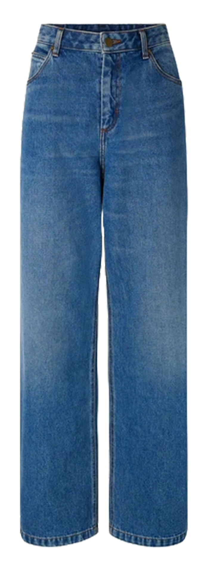 - Straight-leg jeans
- 5 pockets
- Straight cut
- Faded effect SOEUR Blue