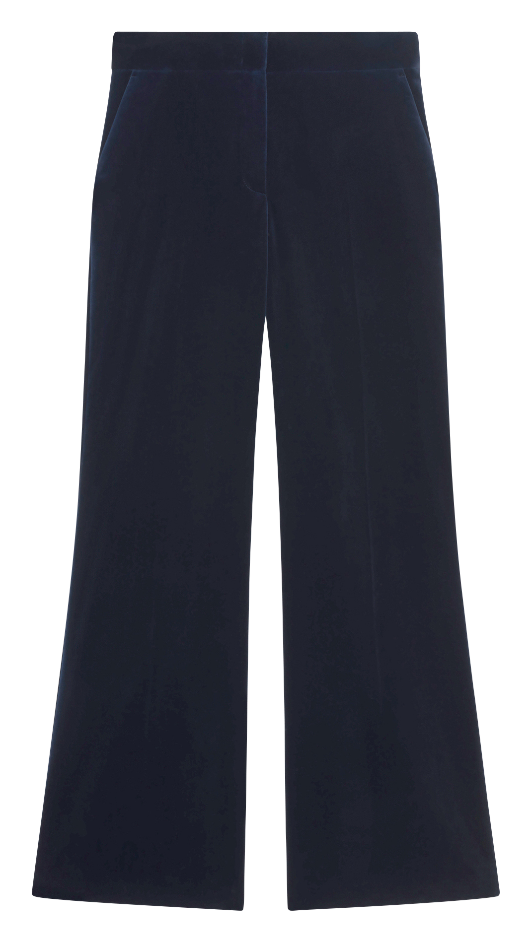 Slip van kant en velours PABLO Blauw