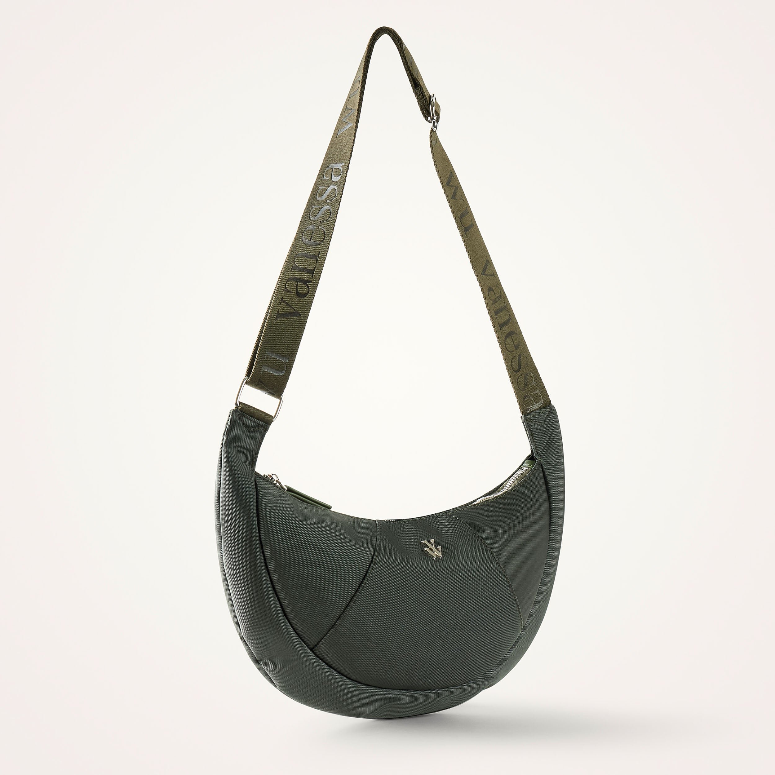 Nylon banana bag  VANESSA WU Green