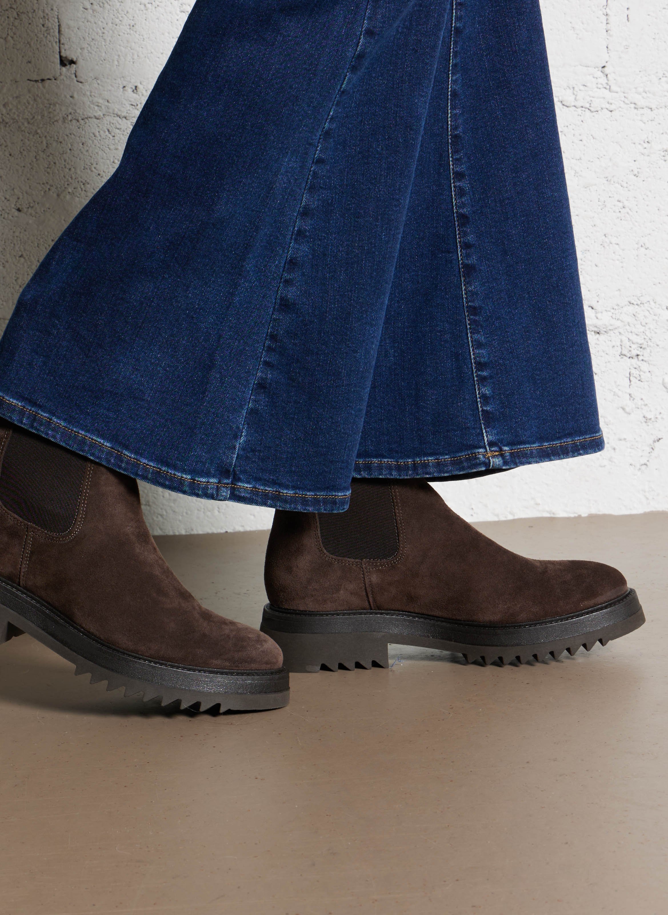 Bottines en cuir JB MARTIN Marron