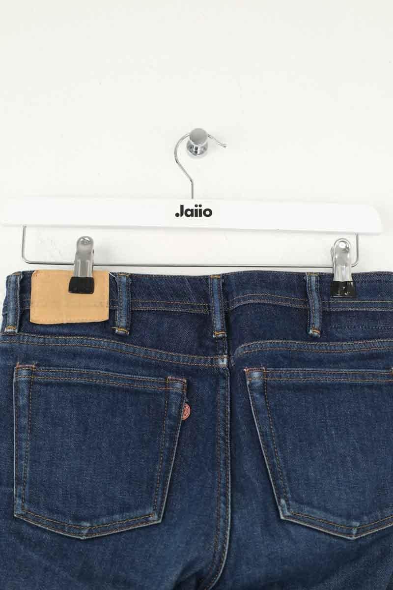 Bla Konst straight-leg cotton jeans ACNE STUDIOS - Seconde Main Blue