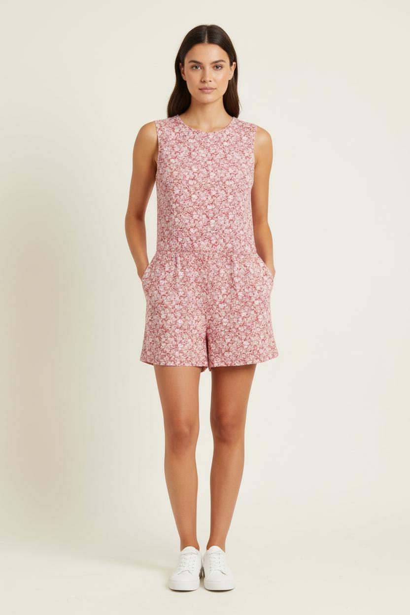 Playsuit MARIE SIXTINE - SECONDE MAIN Red