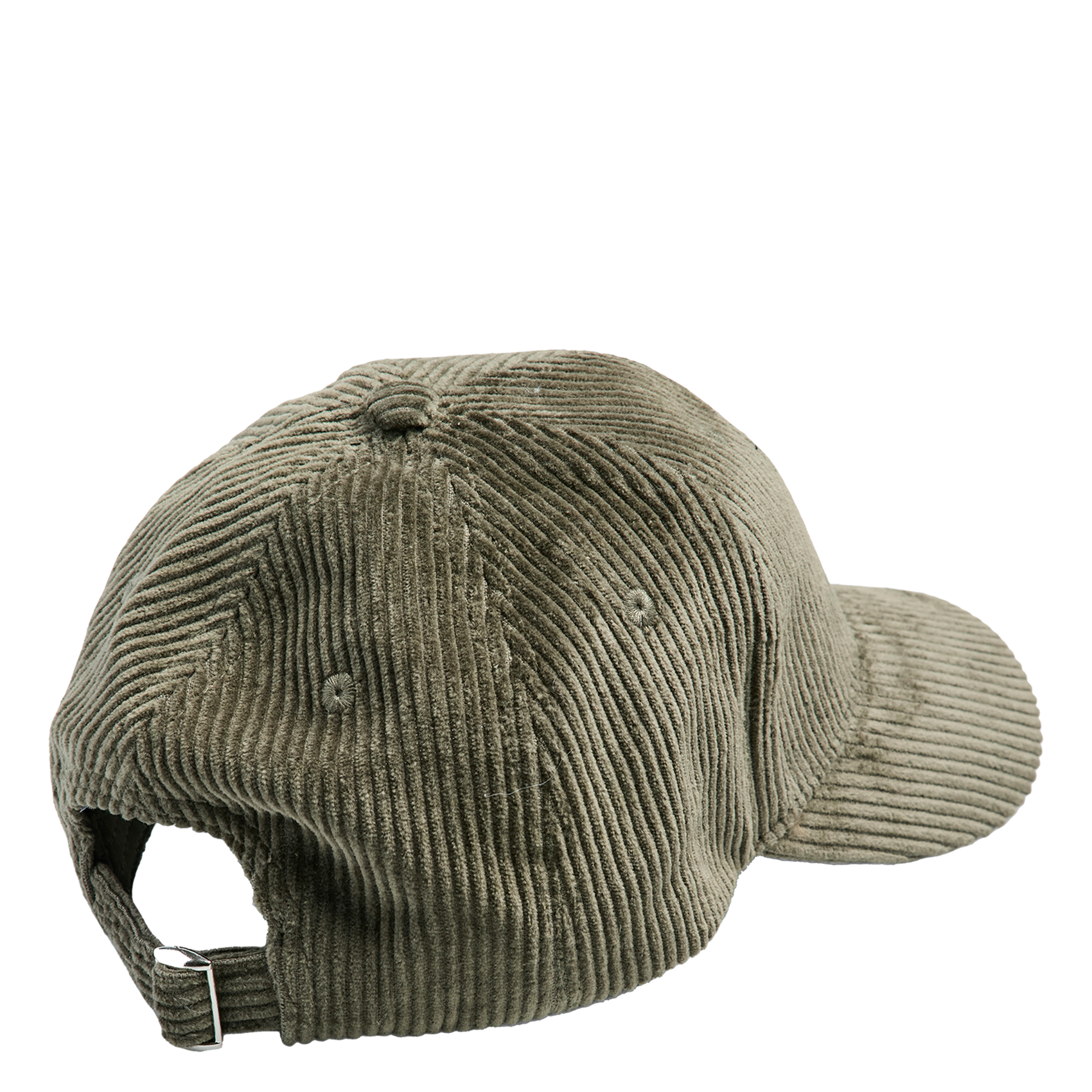 Ribbed cotton cap PIECES Green