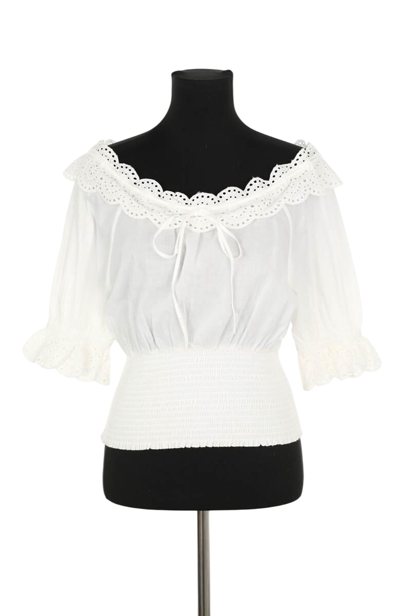 Blouse ROUJE - Seconde Main White
