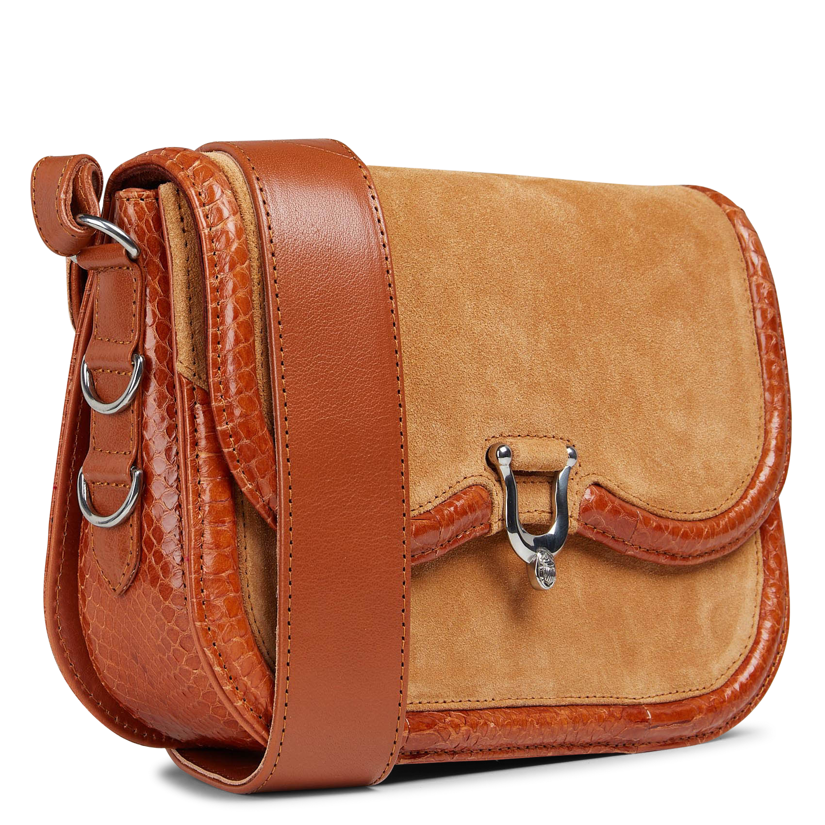 Brieftasche aus Leder CLARIS VIROT Braun