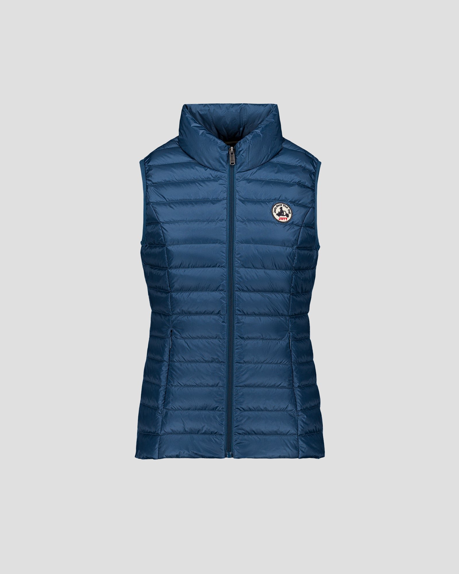 Sleeveless lightweight down vest seda JOTT Blue