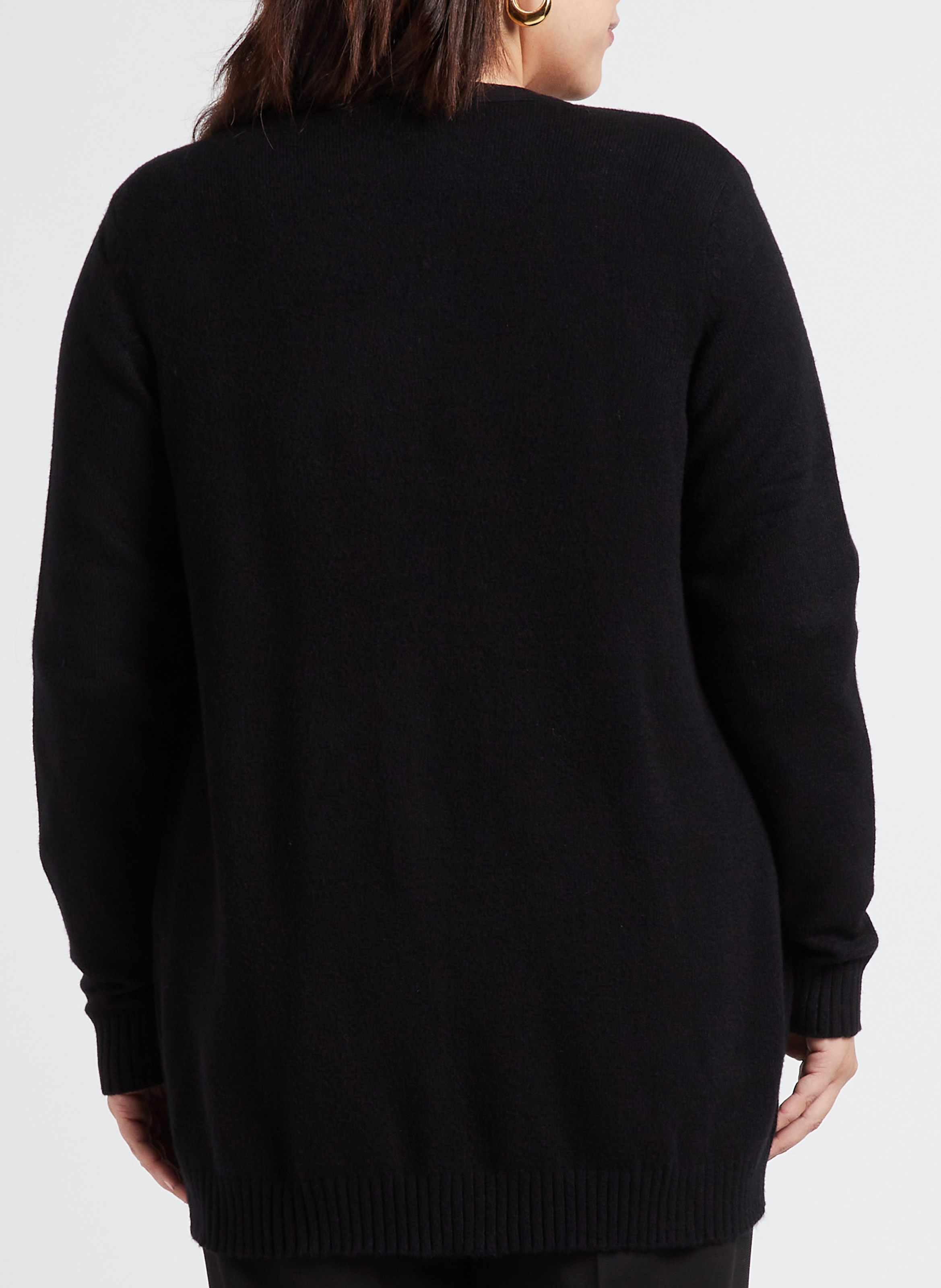 Open cardigan EVOKED Black