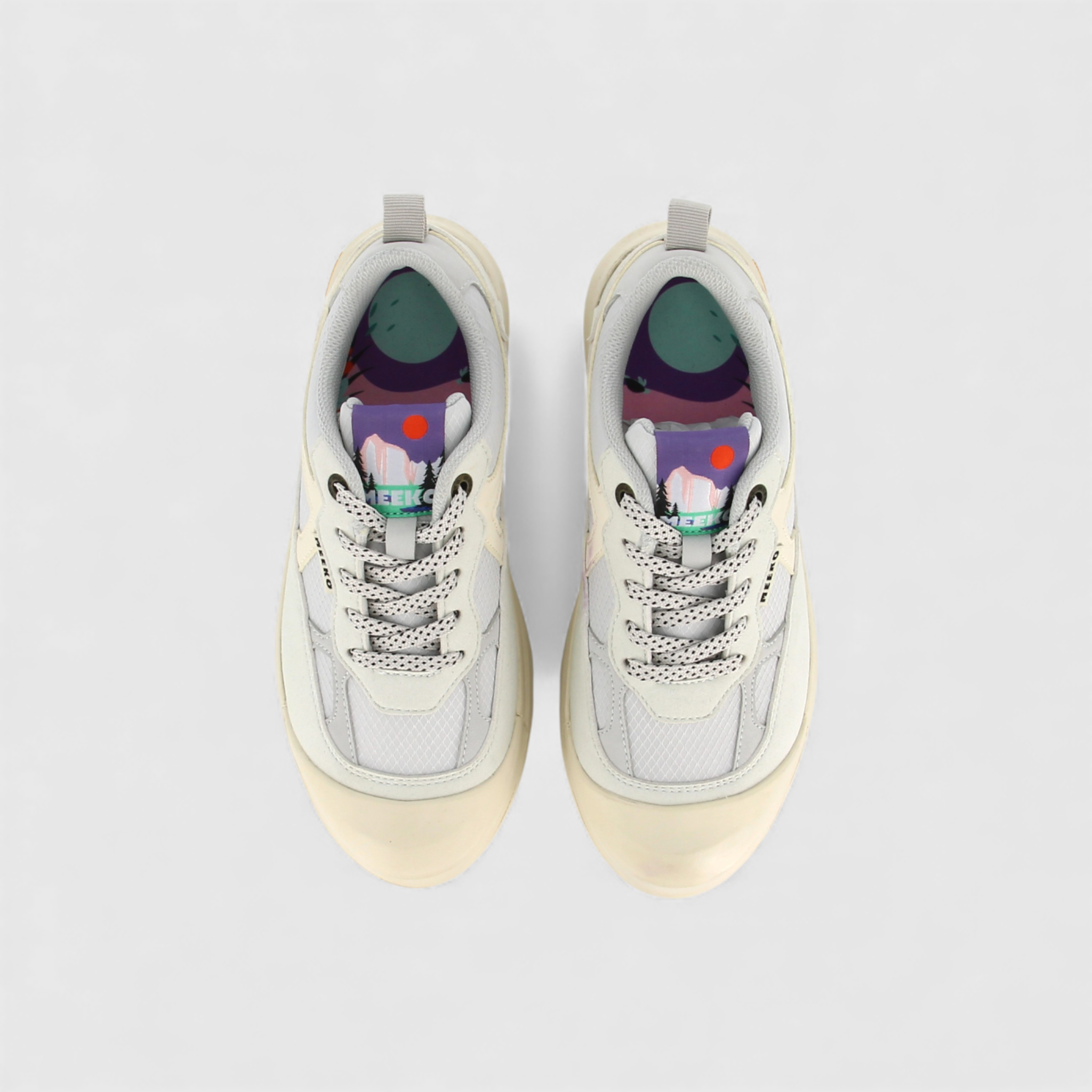 Baskets techniques et durables MEEKO Blanc