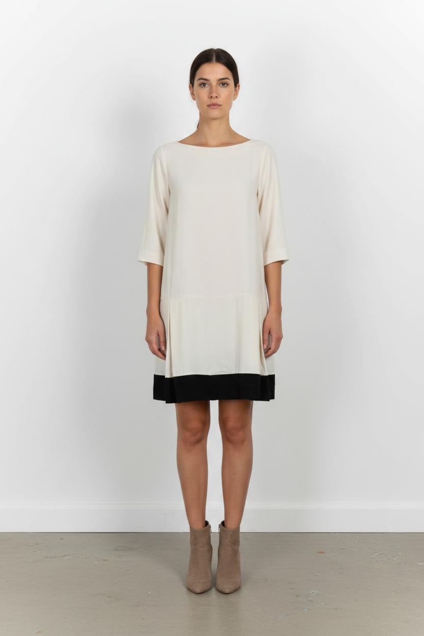 Robe courte & midi TARA JARMON - Seconde Main Blanc