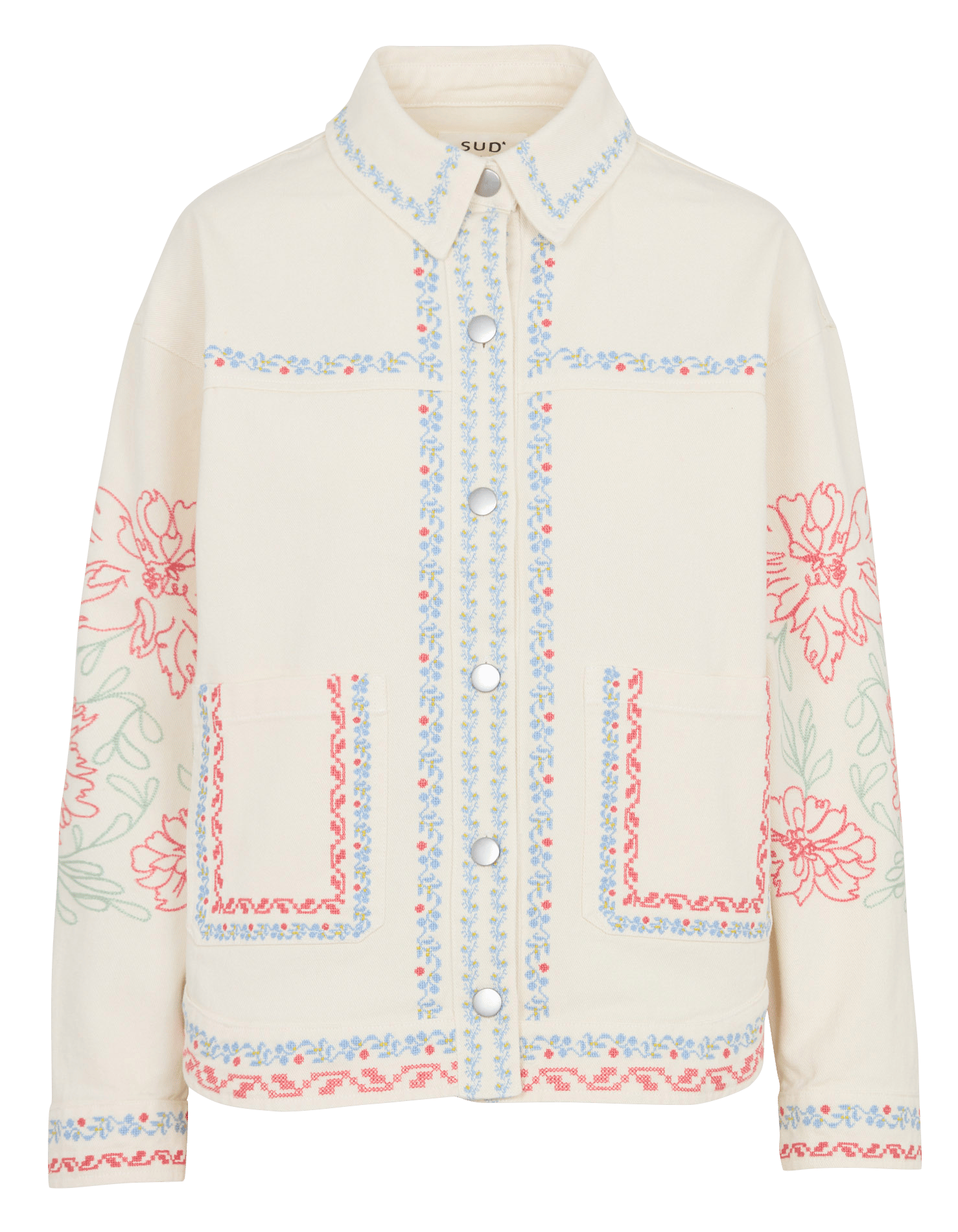 Baumwoll-Blazer SUD EXPRESS Beige