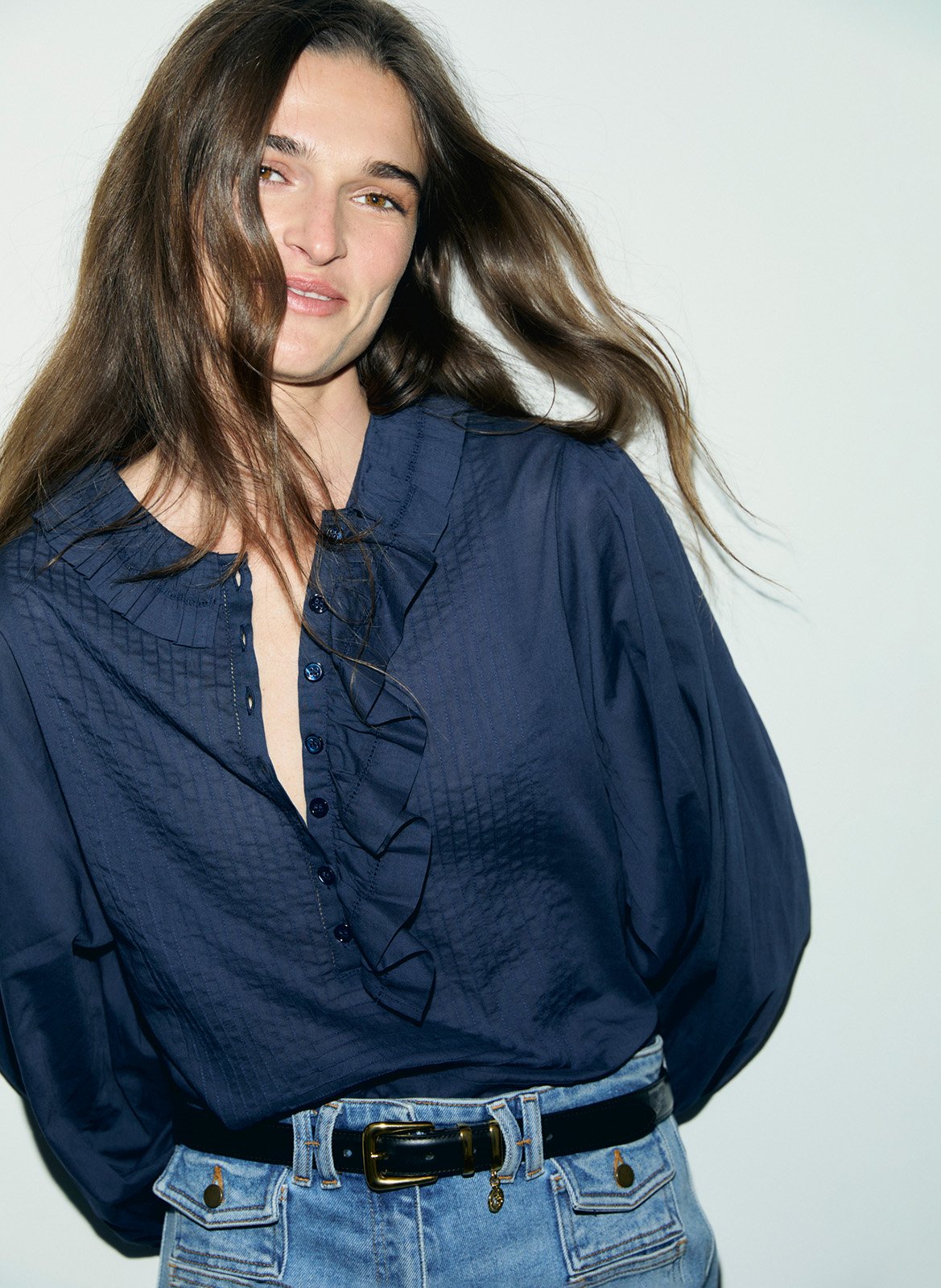 Cotton blouse GERARD DAREL Blue