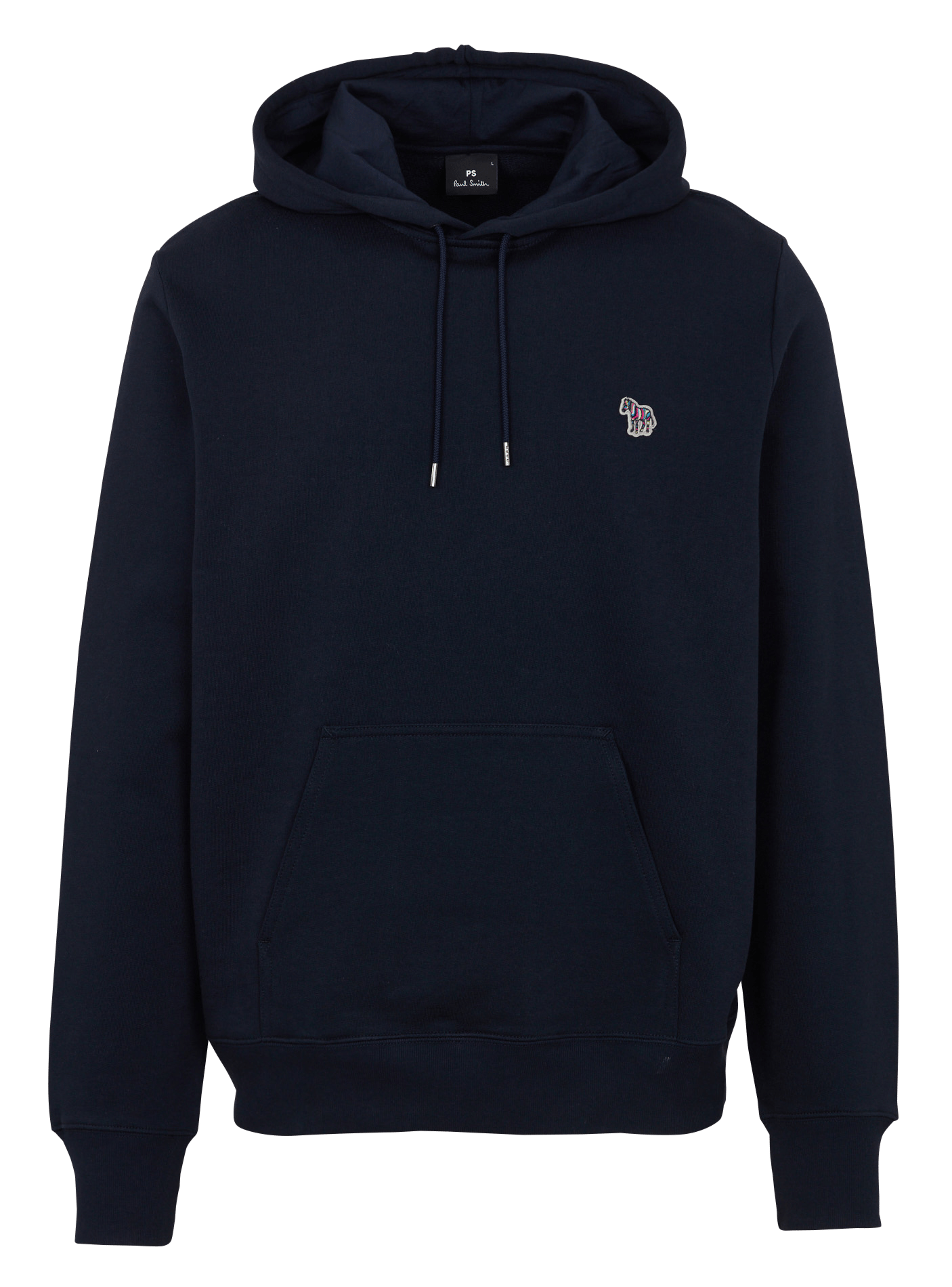 Bio-Baumwollkapuzenpullover PAUL SMITH Blau