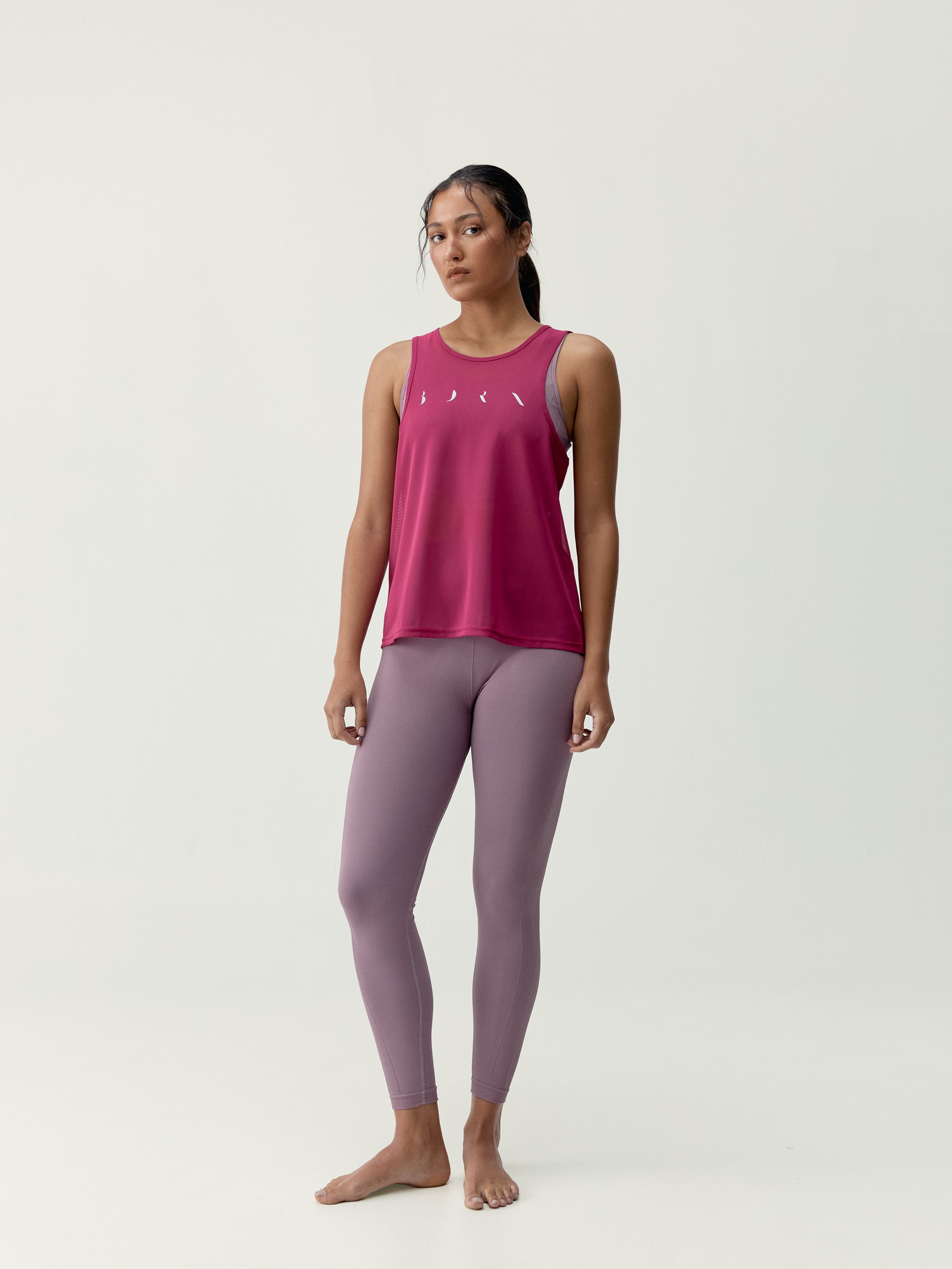 Transparent tank top | Red BORN Women