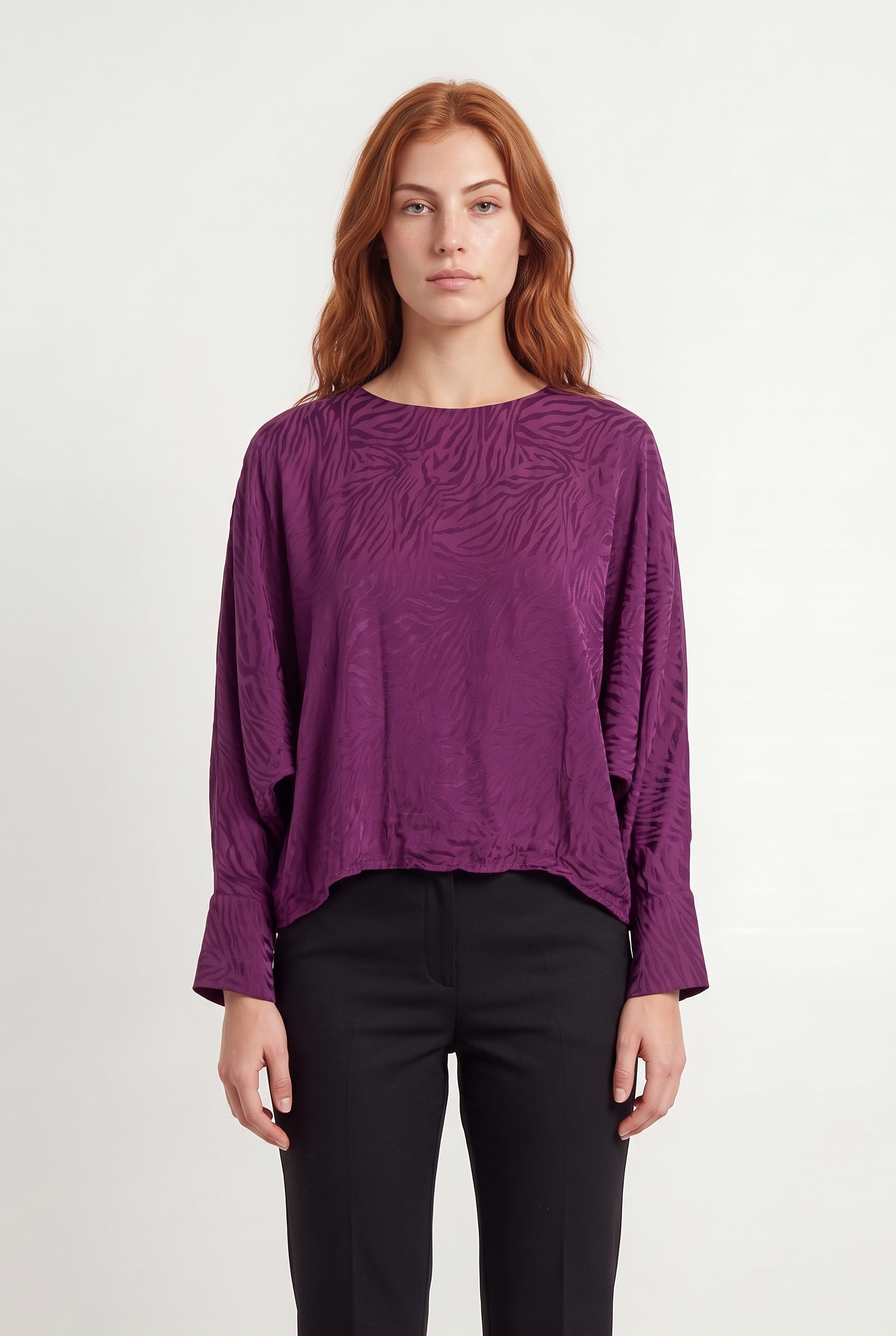 Blouse MODETROTTER - Seconde Main Purple