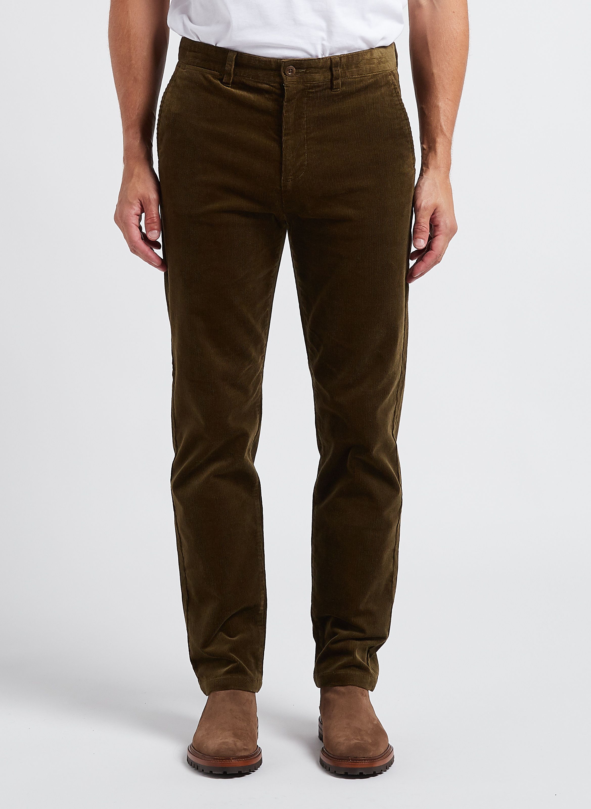 Weekday space straight cord trousers beige | ASOS
