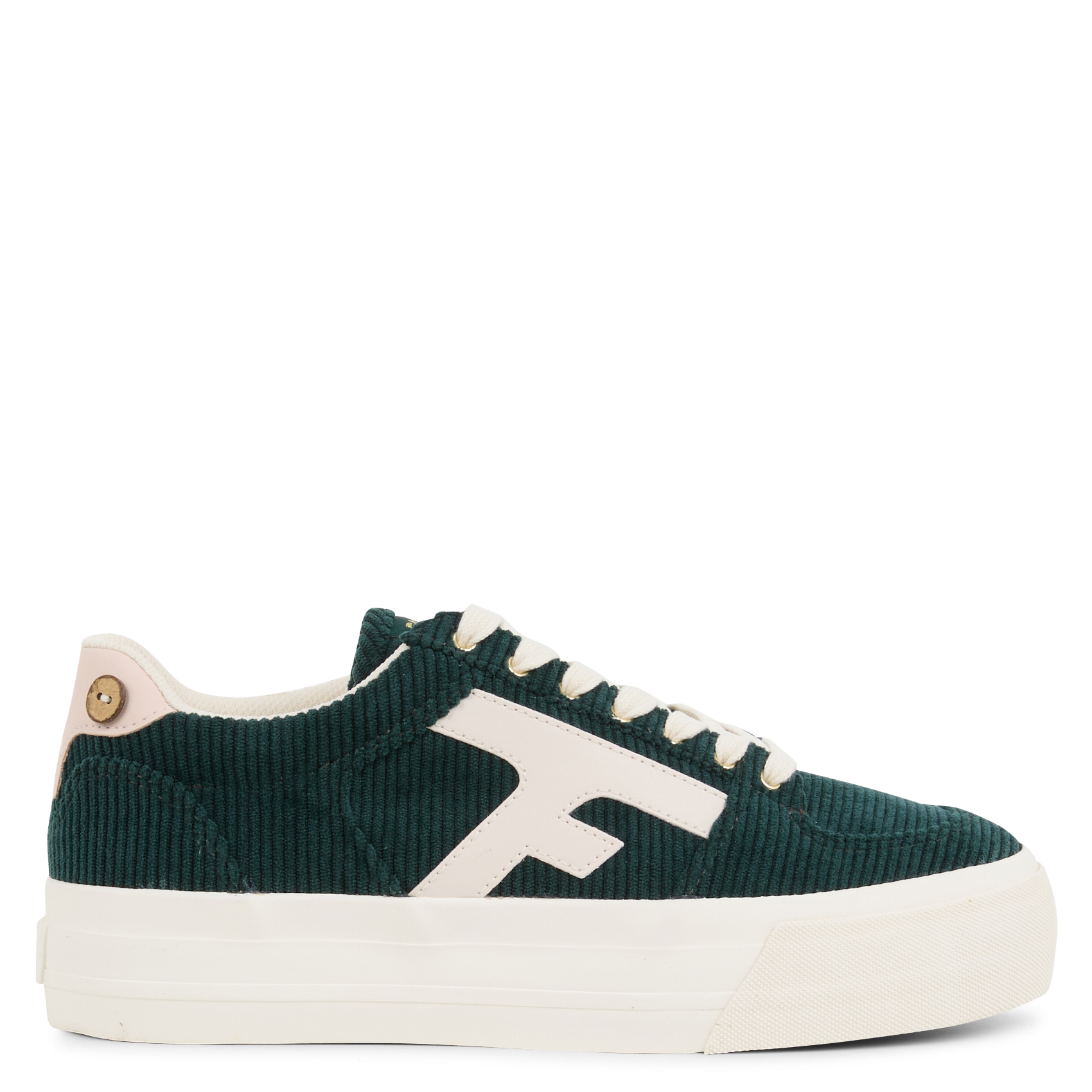 Sneaker aus Veloursleder FAGUO Grun