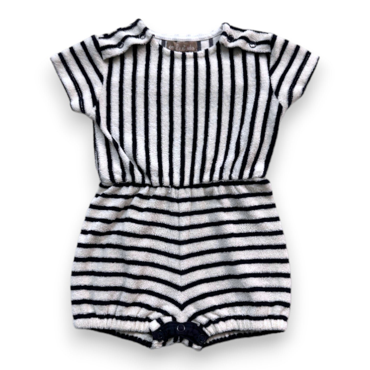 Blue Baby Jumpsuit - 6 months EMILE ET IDA - SECONDE MAIN Blue