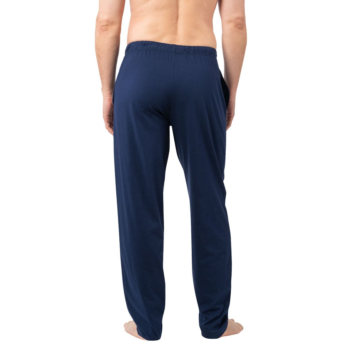 Men's long open collar mercerized pyjamas by Eminence EMINENCE Multicolored