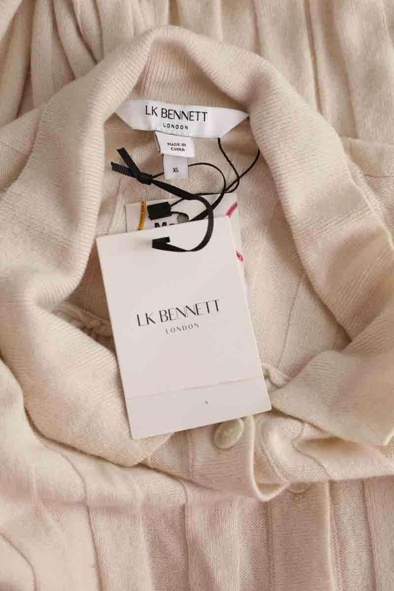 V-neck dress LK BENNETT - Seconde Main Beige