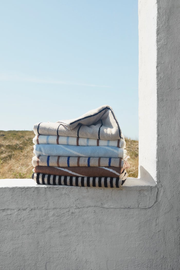 Organic cotton towel OYOY LIVING DESIGN Blue
