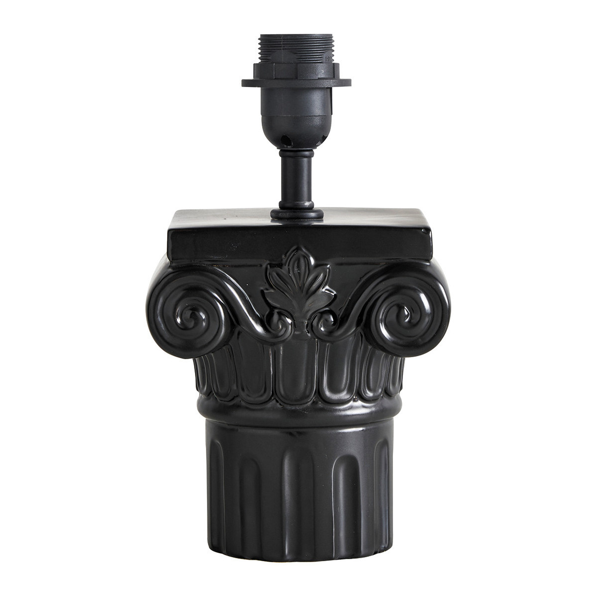 Ceramic lamp base BLANC D'IVOIRE Black