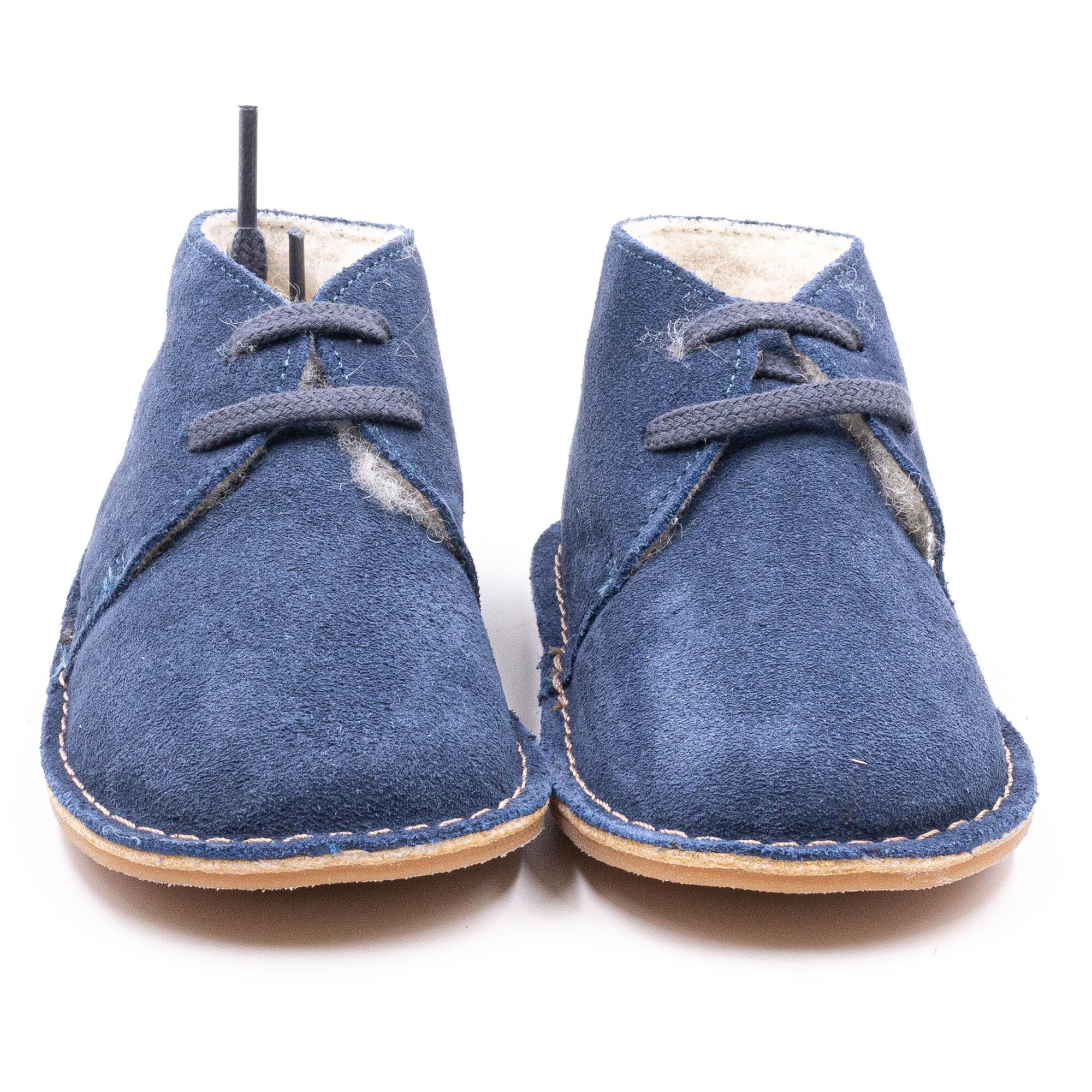 Baby lined slipper Boni & Sidonie Blue