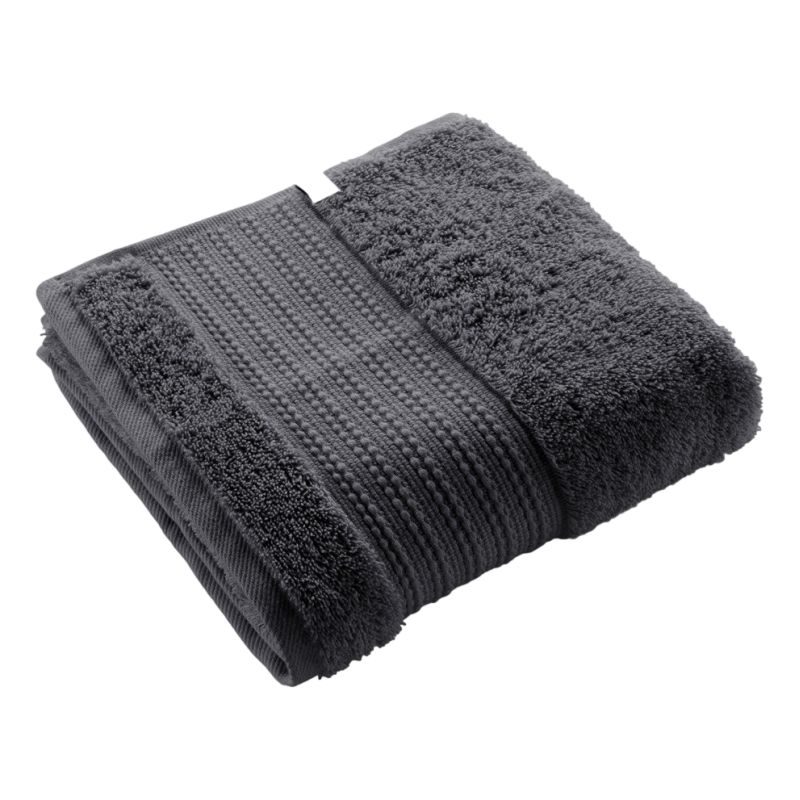 100% combed cotton hand towel L'EFFET PAPILLON Orange