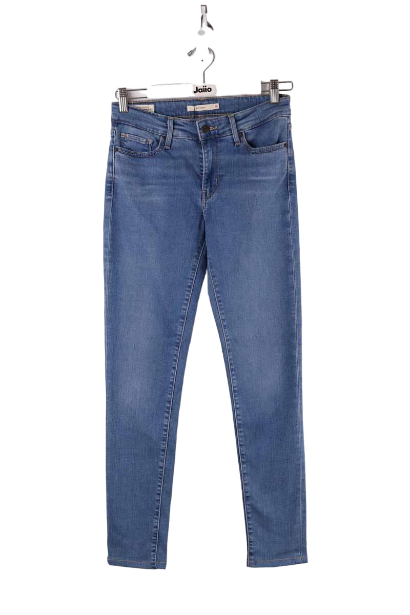 Cotton skinny jeans LEVI'S - Seconde main Blue
