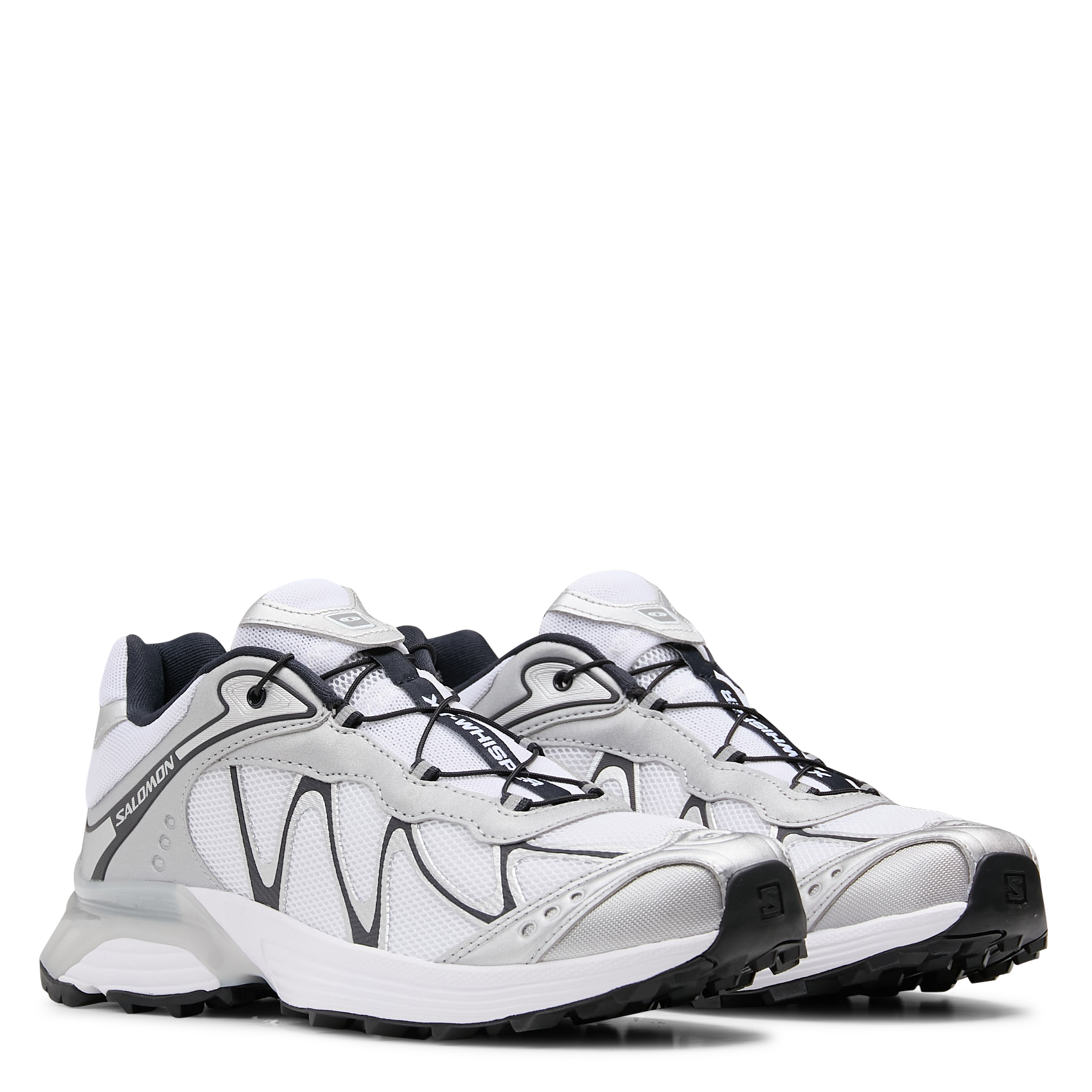 Baskets basses bi-matière SALOMON Blanc