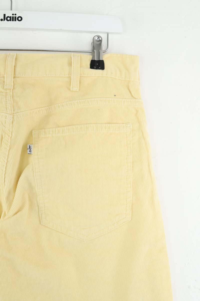 Slim-fit cotton cargo pants LEVI'S - Seconde main Yellow